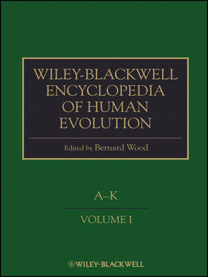 cover image of Wiley-Blackwell Encyclopedia of Human Evolution, 2 Volume Set